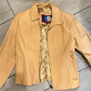 Tan Leather Jacket
